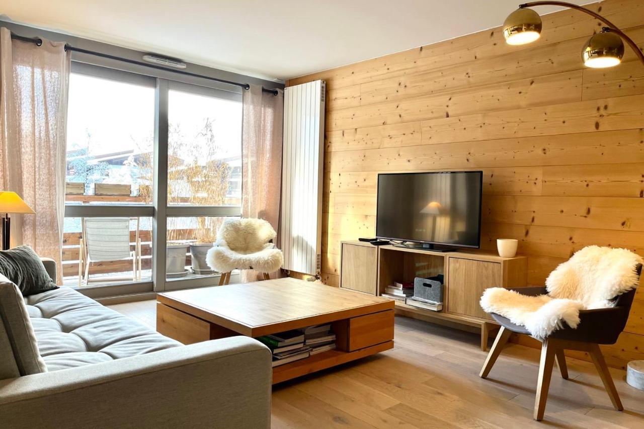 Modern Apt At The Foot Of The Slopes In Межев Екстер'єр фото
